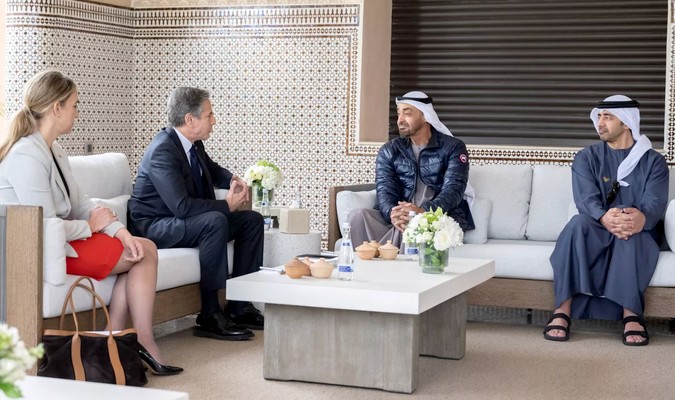 Axios: la rencontre entre Blinken et le prince héritier d’Abu Dhabi à Rabat «a apaisé les tensions»