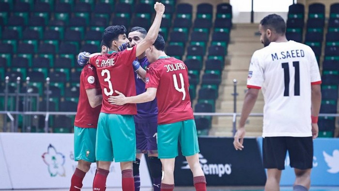 Coupe arabe de futsal Le Maroc bat l’Egypte 52 et file en finale La